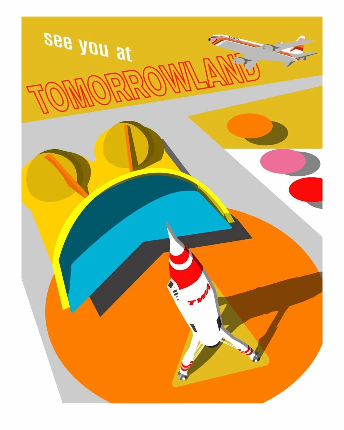 See You At Tomorrowland — SupersonicModern | The Art of Michael